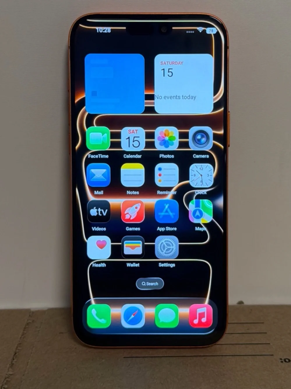 Smartphone Case & Backplate in Orange high quality phone 1TB